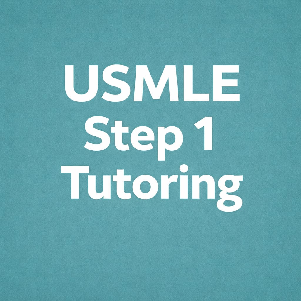 USMLE Step 1 USMLE Step 1 Tutoring - Image 1